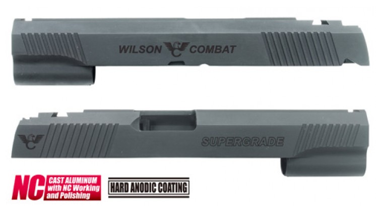 Guarder Wilson Aluminum Custom Slide for Marui Hi-Capa 5.1 (Black)