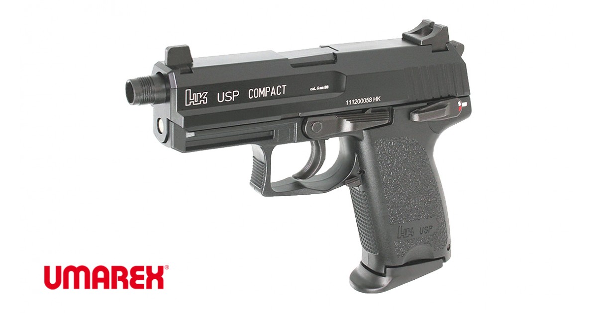 Pistolet Airsoft H&K USP Compact Gaz Umarex