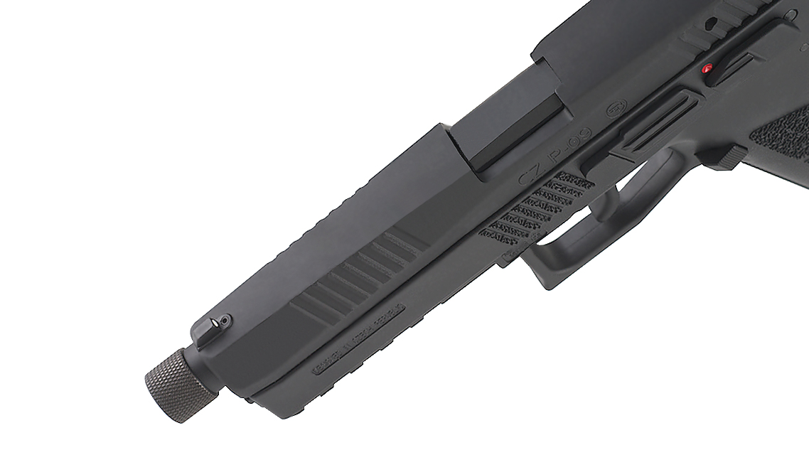KJ WORKS CZ P-09 Tactical GBB Pistol (ASG Licensed) CO2 Version Model