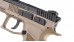 KJ WORKS CZ P-09 Tactical GBB Pistol TAN (ASG Licensed) CO2 Version