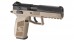 KJ WORKS CZ P-09 Duty GBB Pistol TAN (ASG Licensed) CO2 Version