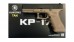 KJ WORKS KP-17 GBB Pistol Airsoft Gas Version - TAN